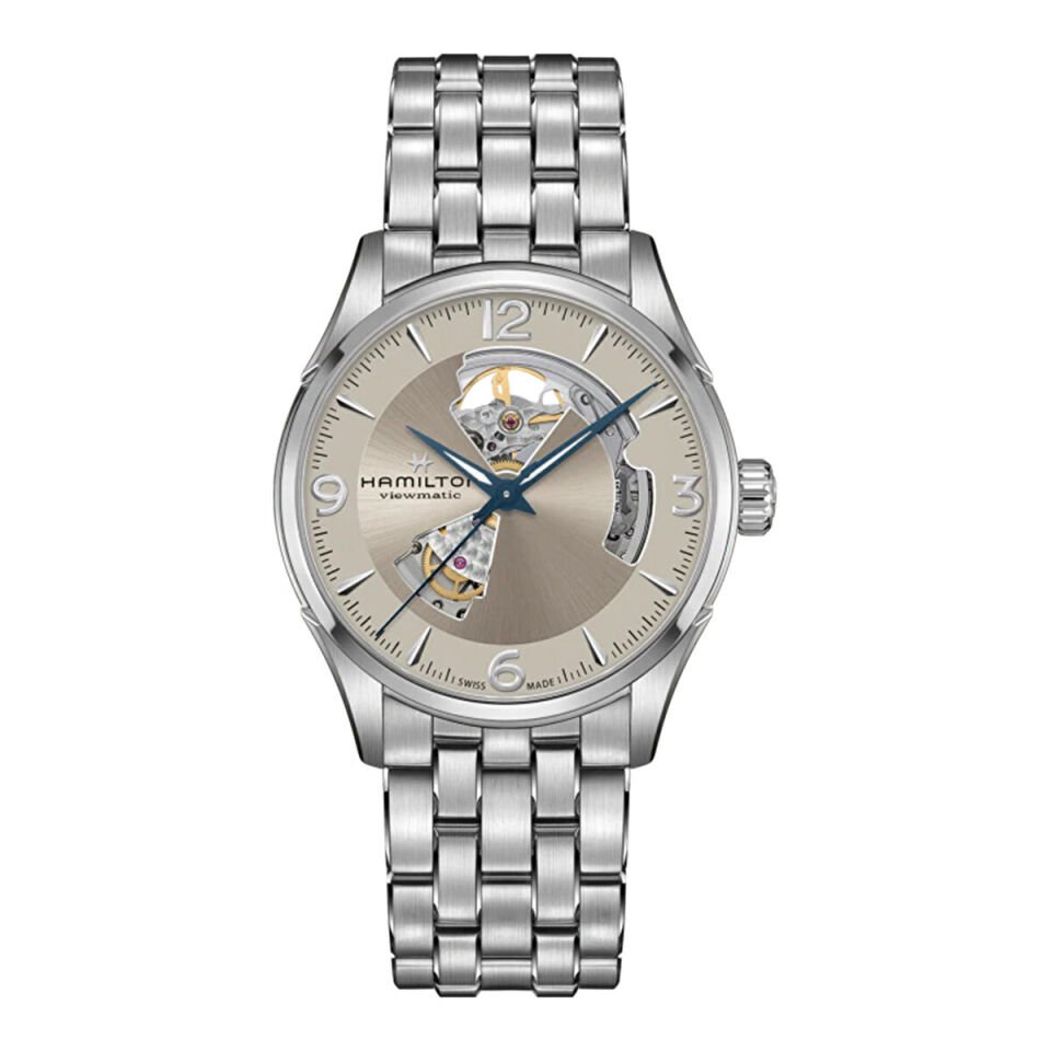 Hamilton Jazzmaster Open Heart H32705121 Kol Saati