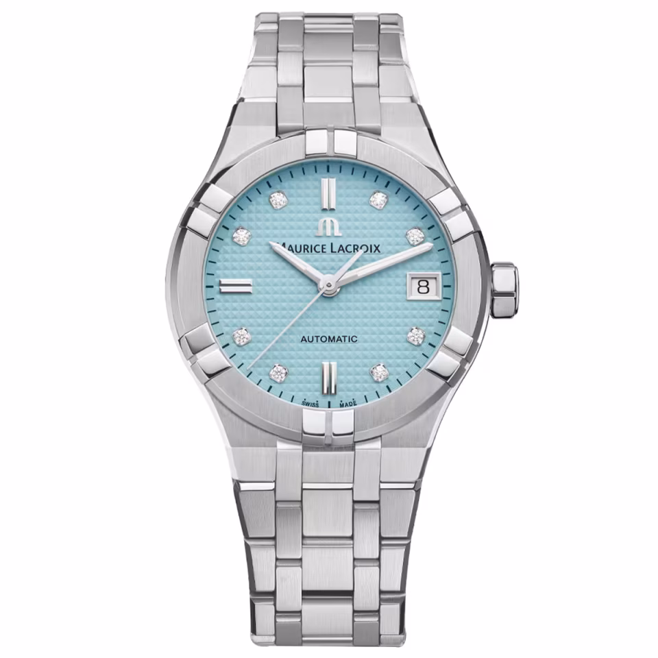 Maurice Lacroix ML-AI6006SS00F451-C Pırlantalı Kadın Kol Saati ve Yedek Kordon