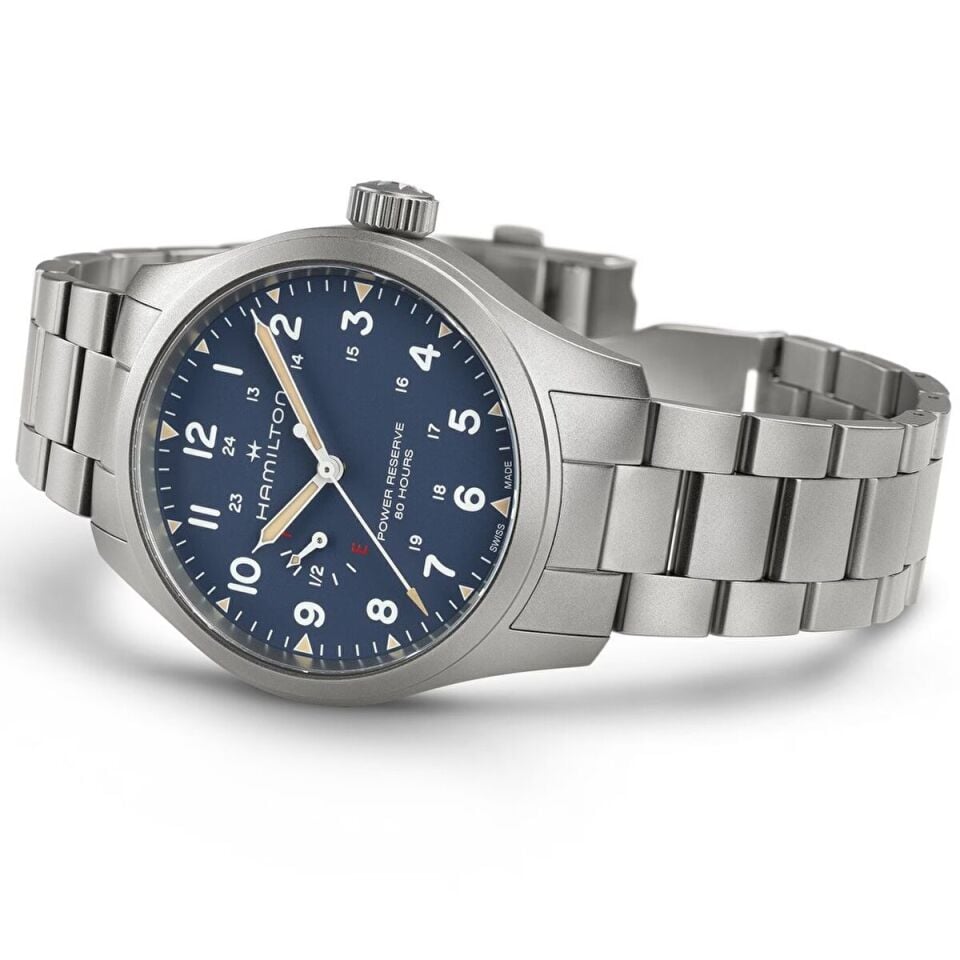 Hamilton Khaki Field Power Reserve 40mm H69509140 Kol Saati