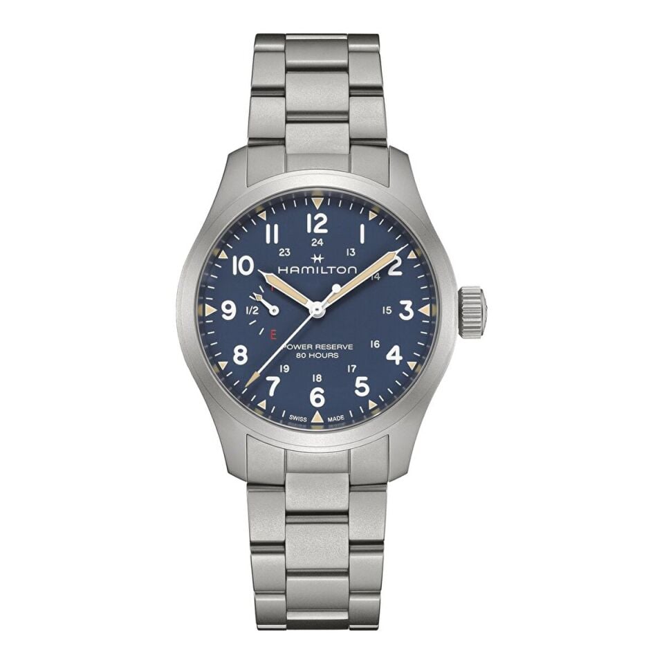 Hamilton Khaki Field Power Reserve 40mm H69509140 Kol Saati