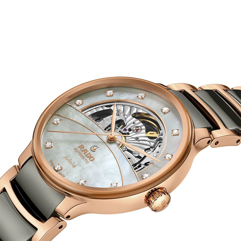 Rado Centrix Automatic Diamonds Open Heart R30028912 Kol Saati