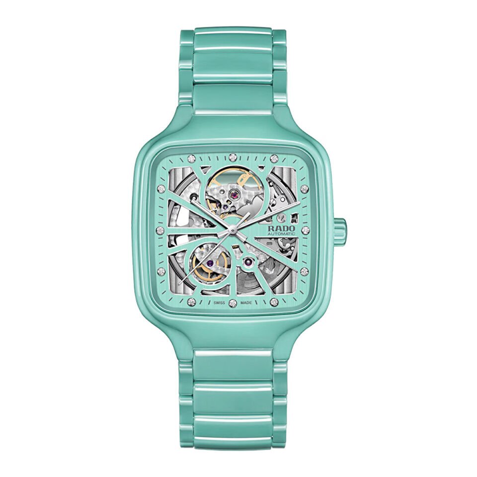 Rado True Square Automatic Open Heart R27176712 Kol Saati
