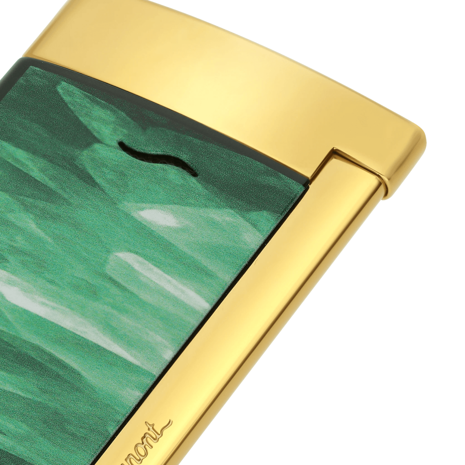 ST Dupont Slim 7 Geode Green 27036 Çakmak 027036