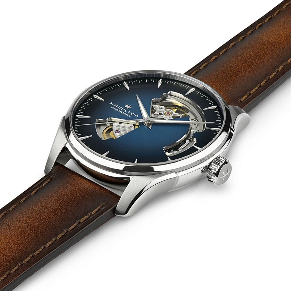 Hamilton Jazzmaster Open Heart H32675540 Kol Saati