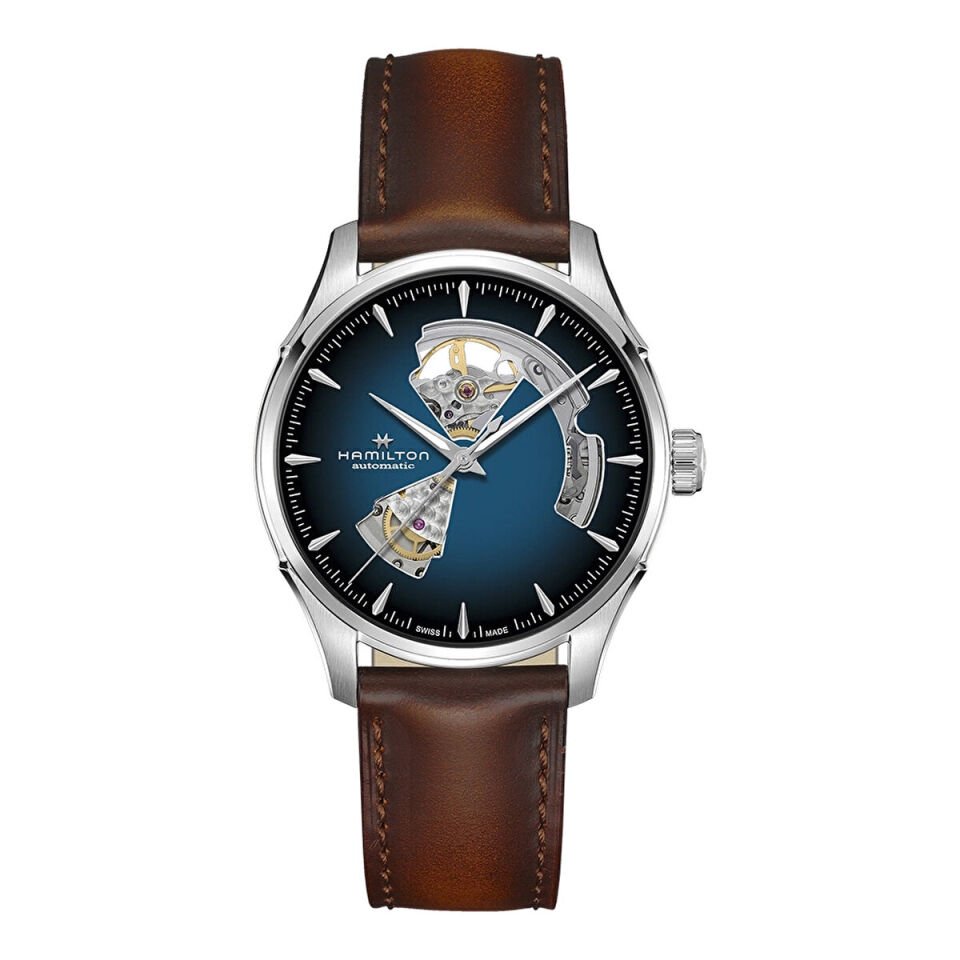 Hamilton Jazzmaster Open Heart H32675540 Kol Saati