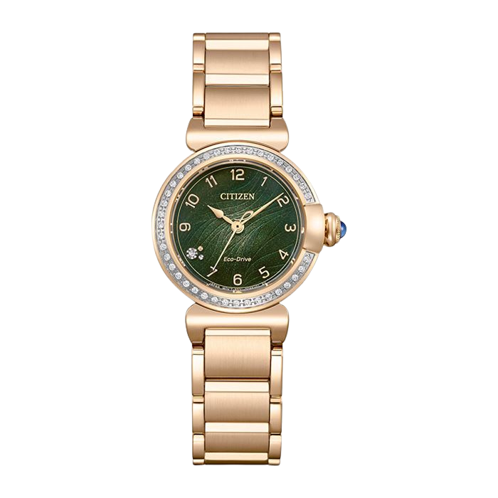 Citizen Eco-Drive EM1123-62X Pırlantalı ve Yedek Kordonlu Kadın Kol Saati