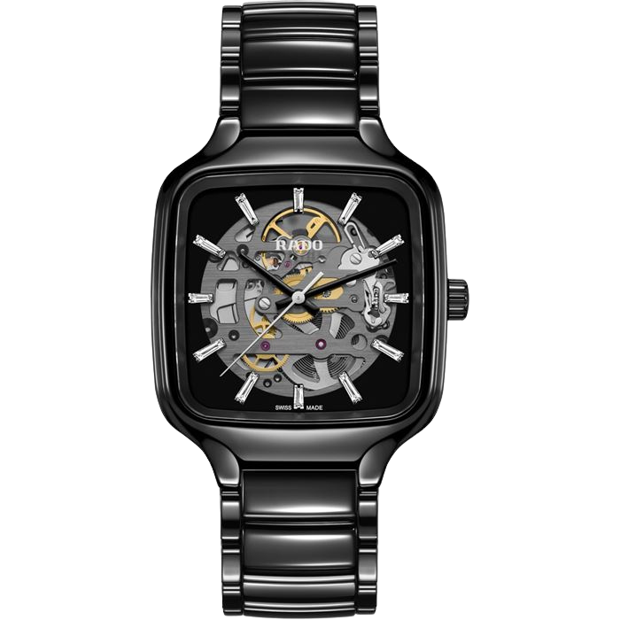Rado True Square Automatic Skeleton Diamonds R27124702 Erkek Kol Saati