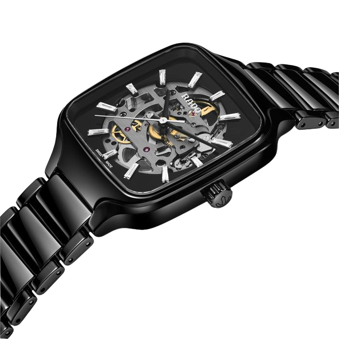 Rado True Square Automatic Skeleton Diamonds R27124702 Erkek Kol Saati