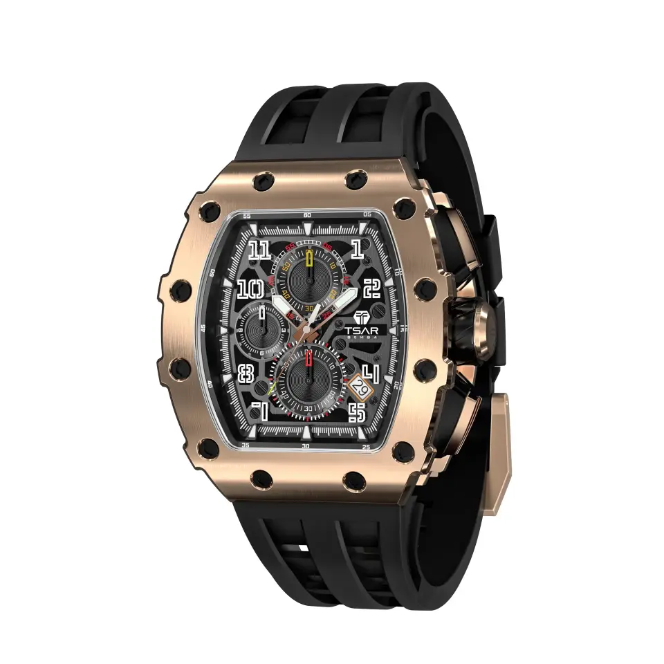 Elemental Series – Takvim Fonksiyonlu Çelik Saat TB8204Q-35