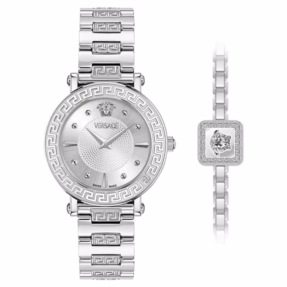 Versace VRSCVE9C00324 Kadın Kol Saati ve Bileklik Seti