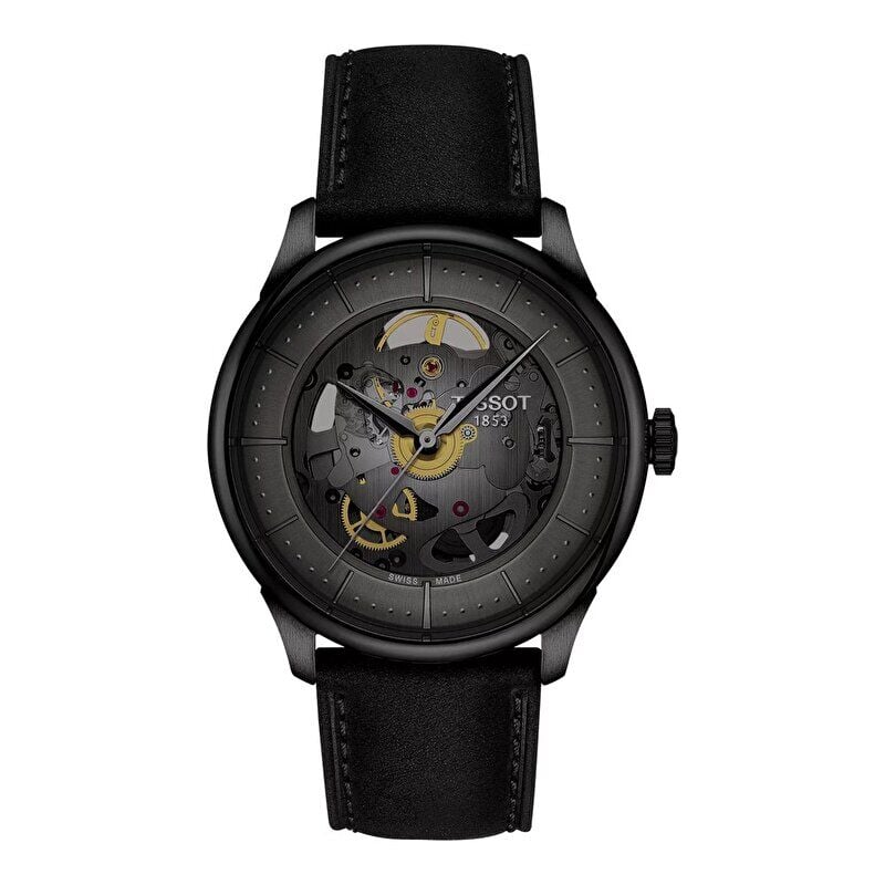 Tissot Chemin Des Tourelles Skeleton 39mm T1398363644100