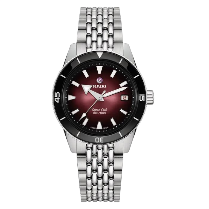 Rado Captain Cook Automatic R32223408 Yedek Kordonlu Erkek Kol Saati