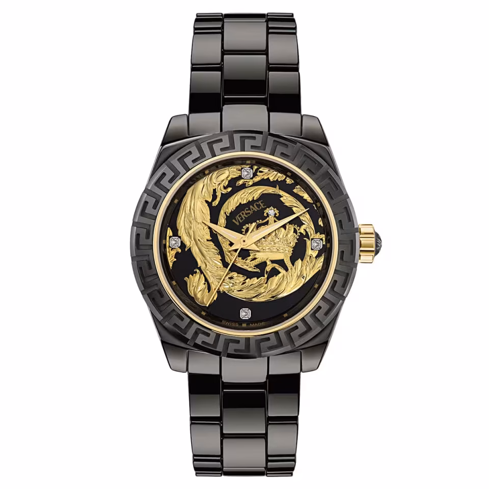 Versace VRSCVE6B00725 Pırlantalı Kol Saati