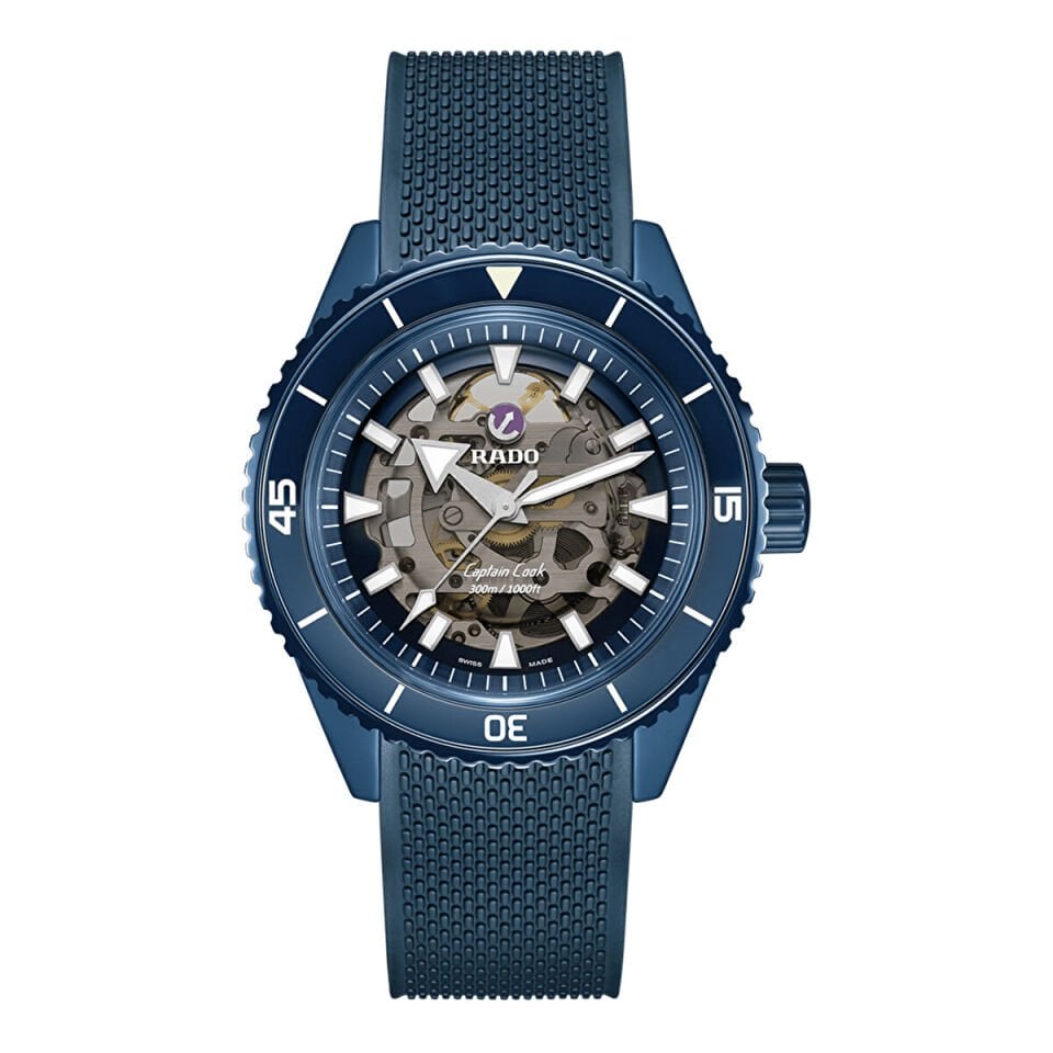 Rado Captain Cook High-Tech Ceramic Skeleton R32153209 Erkek Kol Saati