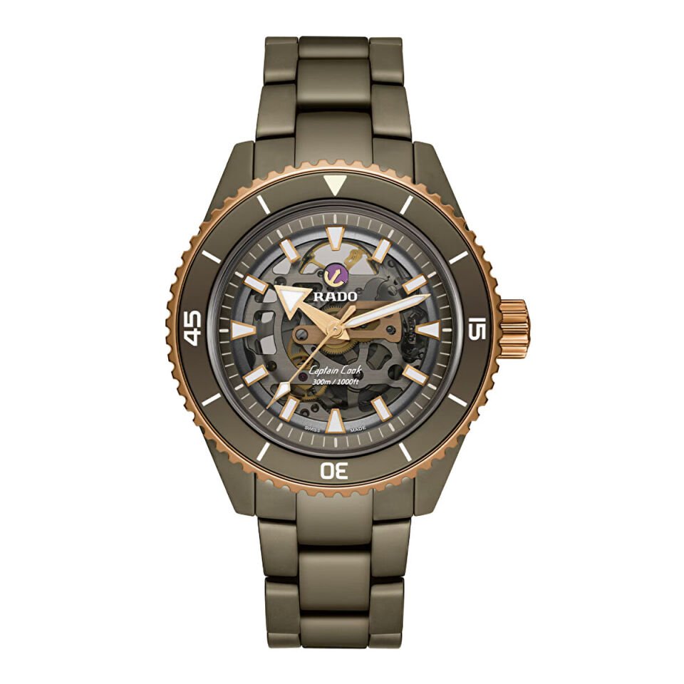 Rado Captain Cook High-Tech Ceramic Skeleton R32150162 Erkek Kol Saati