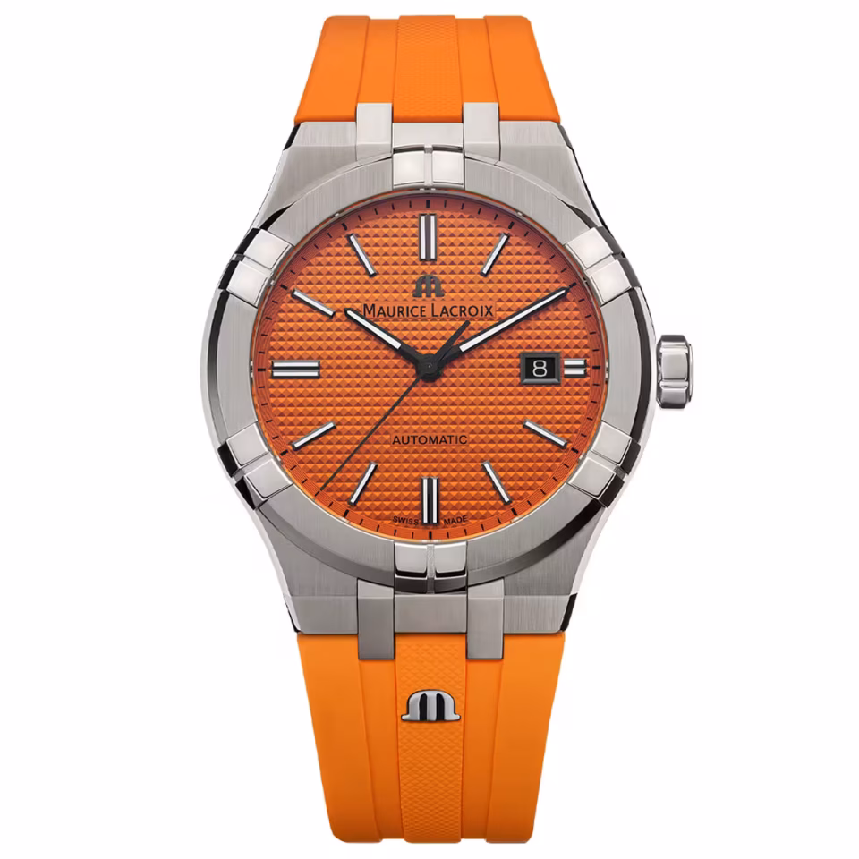 Maurice Lacroix ML-AI6008SS00F530-E Erkek Kol Saati ve Yedek Kordon