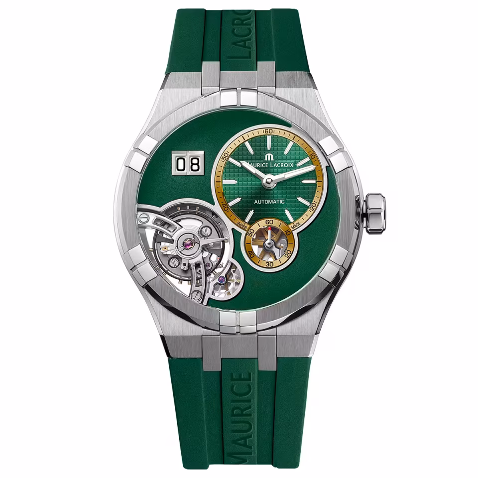 Maurice Lacroix ML-AI6118SS00B630-5 Erkek Kol Saati ve Yedek Kordon