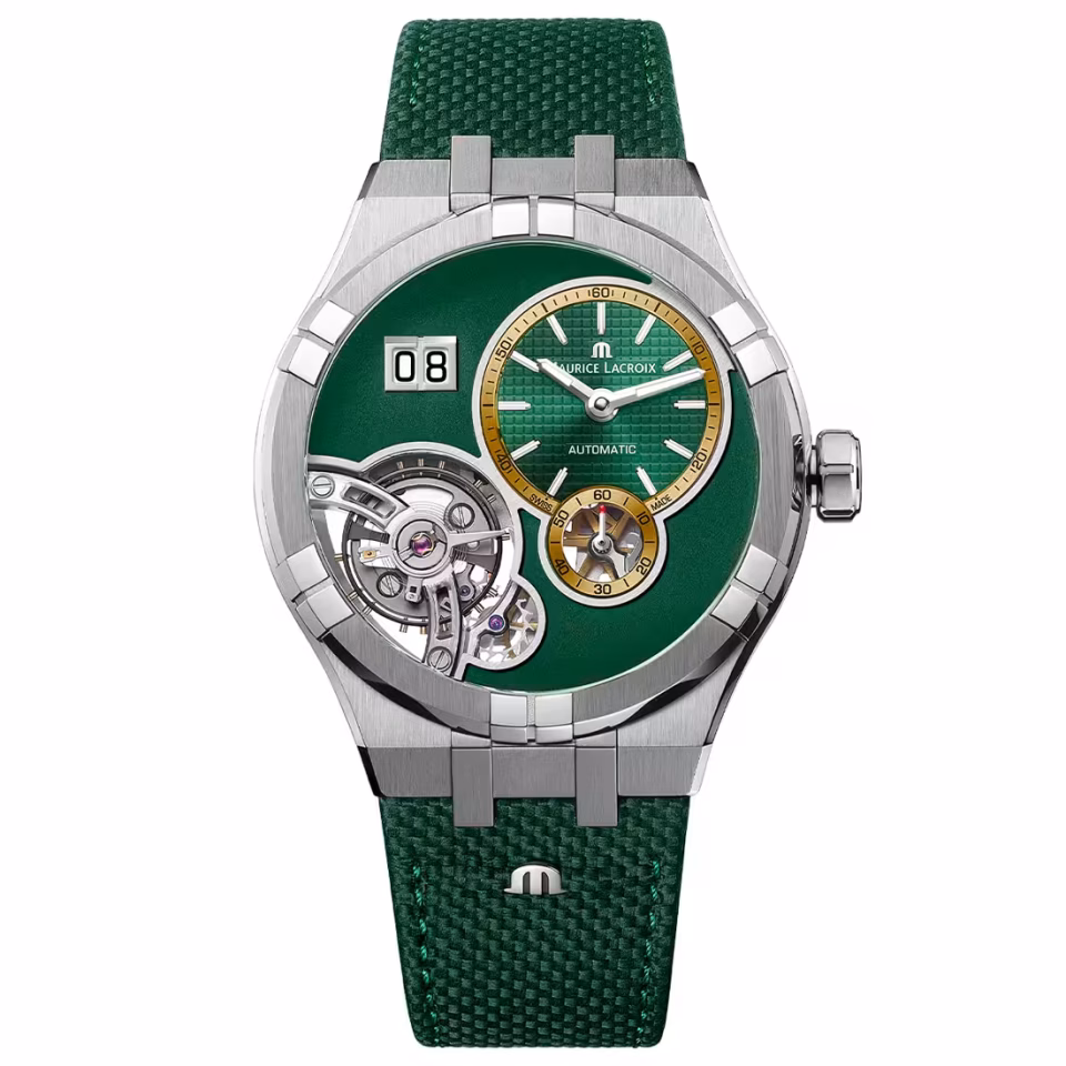 Maurice Lacroix ML-AI6118SS00B630-5 Erkek Kol Saati ve Yedek Kordon