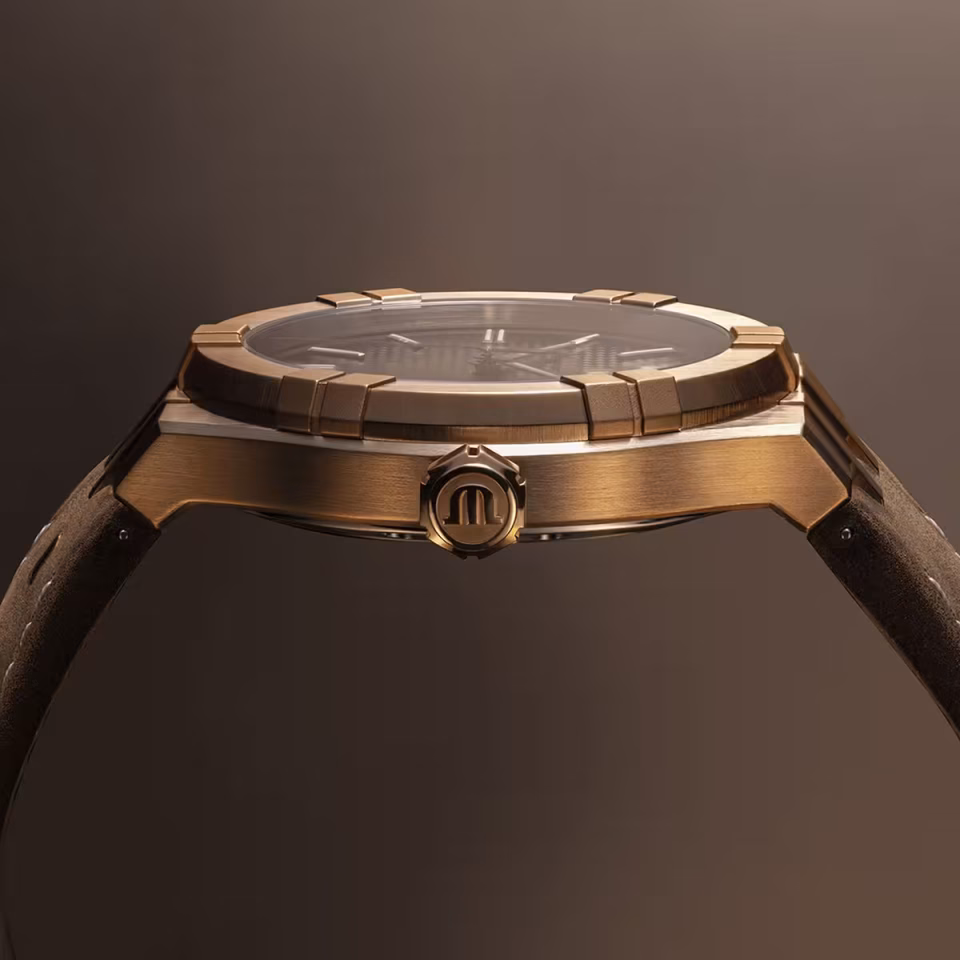 Maurice Lacroix ML-AI6008BRZ01730-3 Erkek Kol Saati