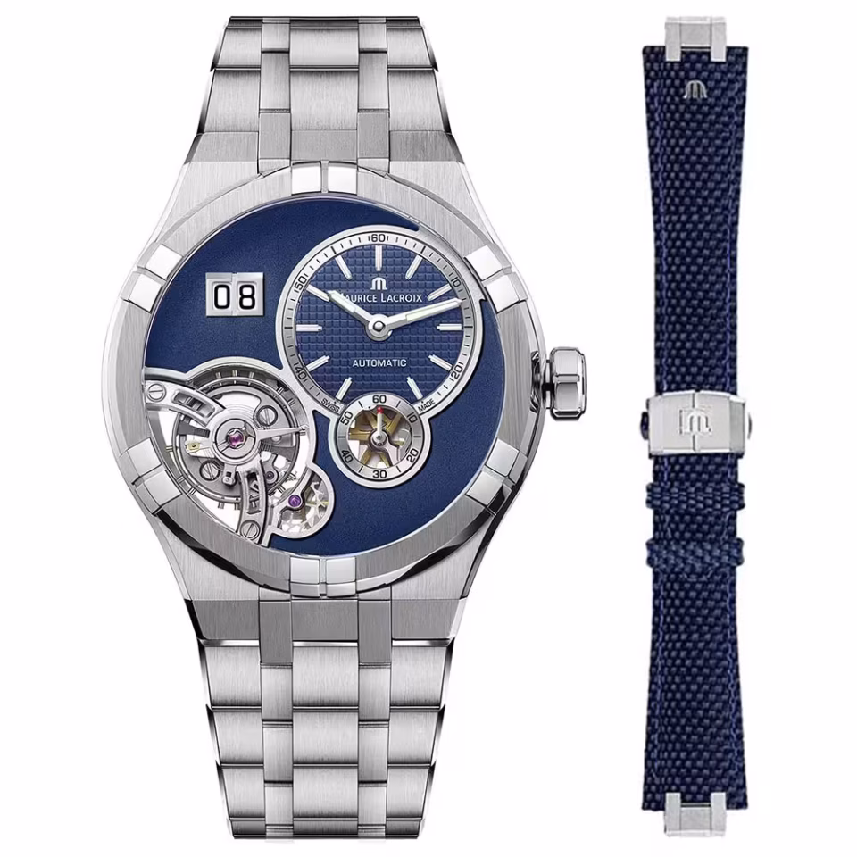 Maurice Lacroix ML-AI6118SS00E430-C Erkek Kol Saati ve Yedek Kordon